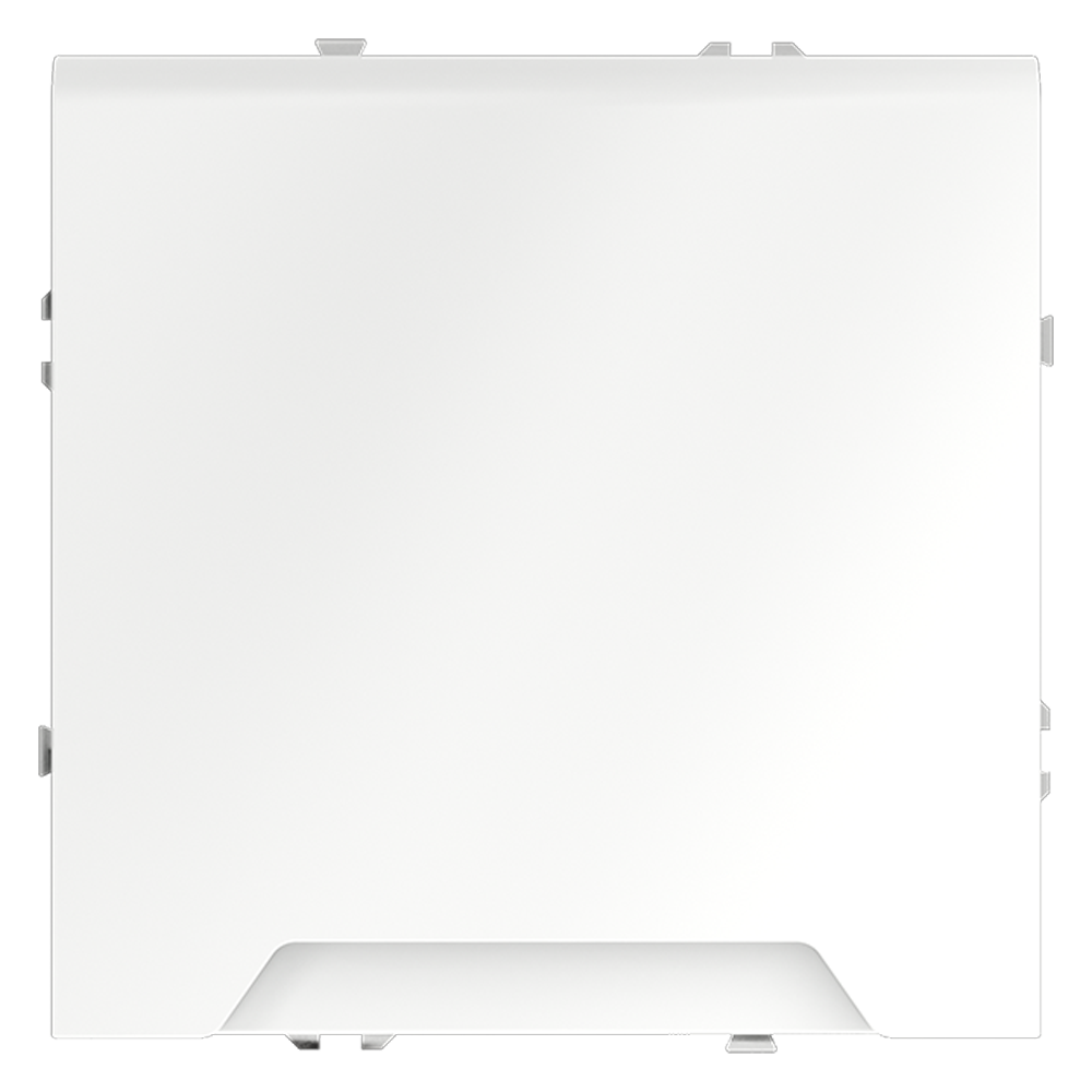 Розетка встраиваемая Voltum S70 с заземлением, защитными шторками и крышкой Белый матовый VLS040302 — изображение 2