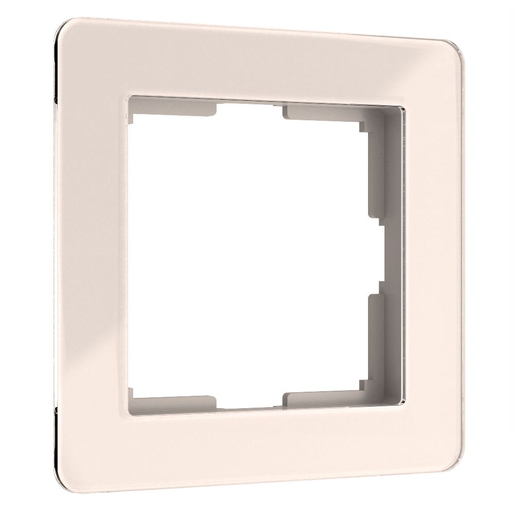 Рамка акриловая Werkel Acrylic на 1 пост Айвори W0012743