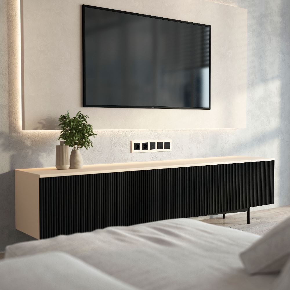 Рамка из поликарбоната Werkel Slab на 5 постов Айвори W0052962 — изображение 2