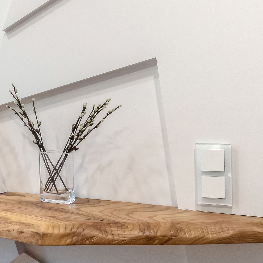 Выключатель одноклавишный встраиваемый Werkel Белый W1110001 — изображение 3