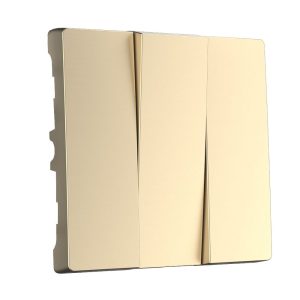 Набор клавиш для выключателя трехклавишного Werkel Шампань W1139011