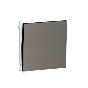 Выключатель одноклавишный встраиваемый Donel R98 Сталь матовая DA10100-DA29637