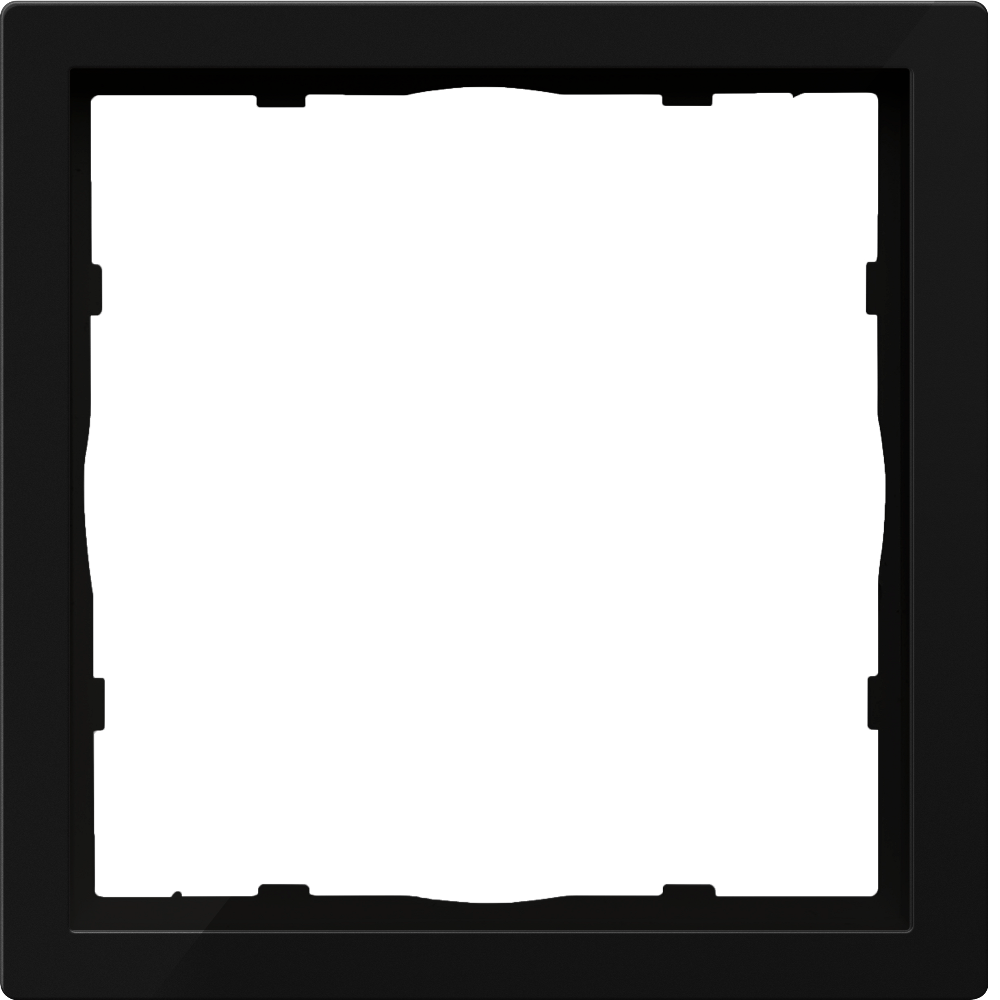 Рамка пластиковая Donel R98 нa 1 пост Карбон матовый DA21130