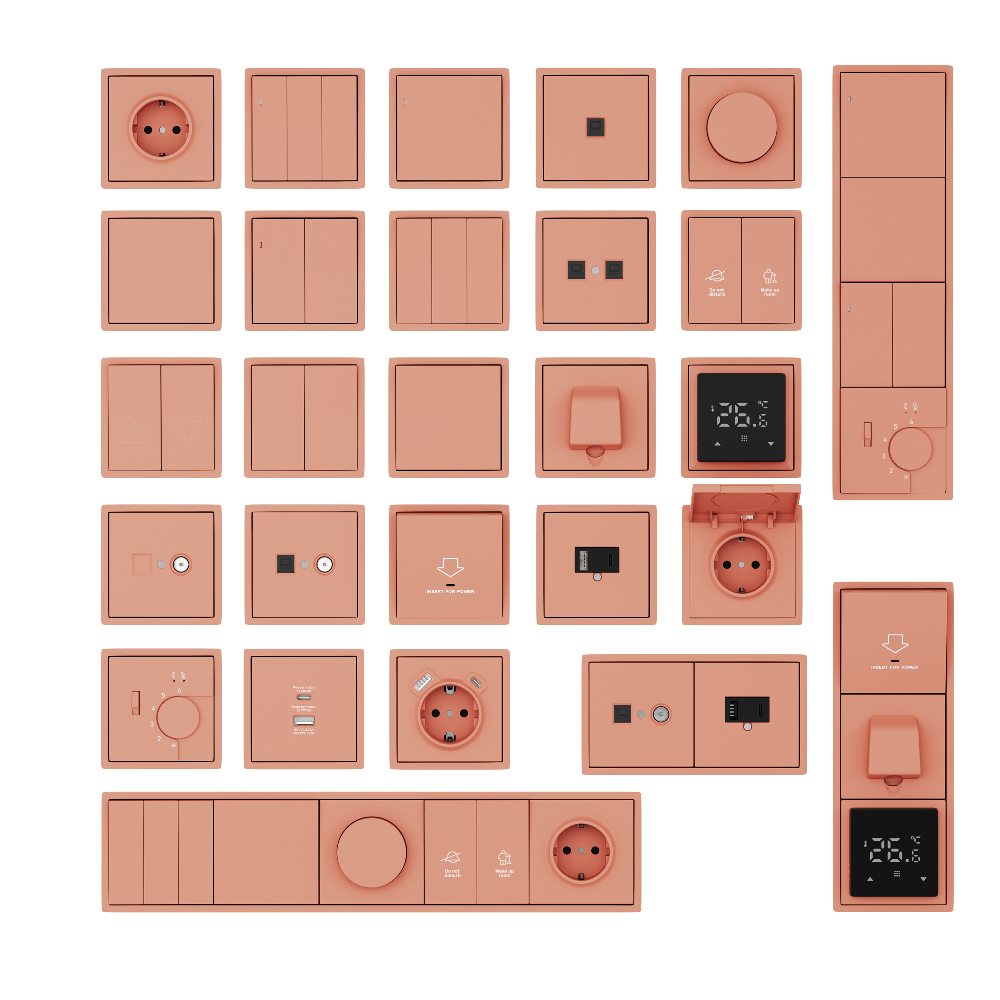 Заглушка Donel R98 Коралл матовый DA26845 — изображение 2