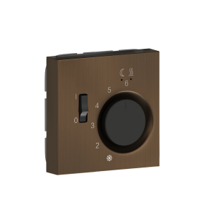 Терморегулятор механический Donel R98 Metal с внешним датчиком Латунь DTEF231-DA149ME