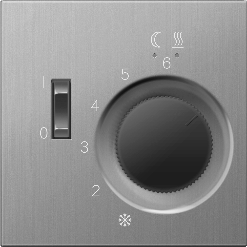 Терморегулятор механический Donel R98 Metal с внешним датчиком Никель DTEF231-DA149NB — изображение 2