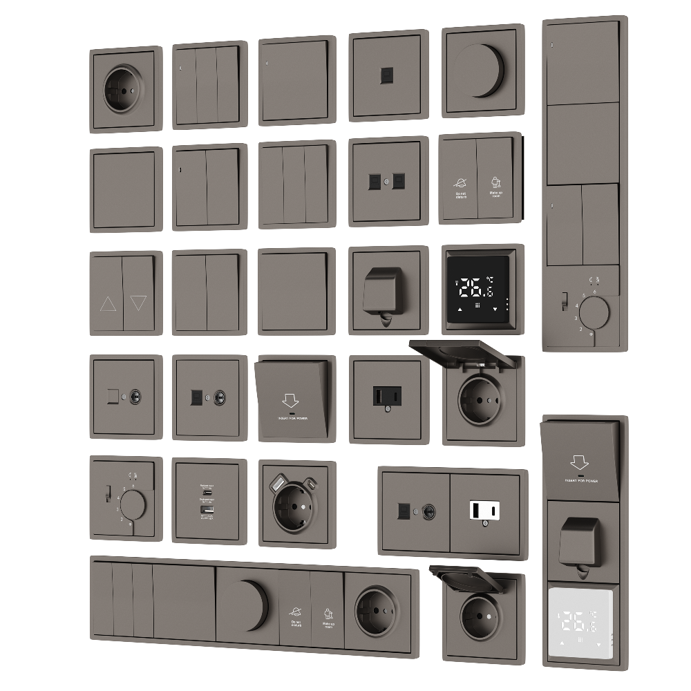 Розетка встраиваемая USB Donel R98 3.1A тип A, С Сталь матовая DUSB3100ANC-DA27637 — изображение 2