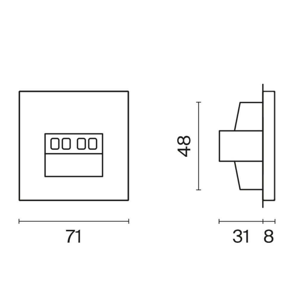 Акустическая розетка встраиваемая Voltum S70 Графит VLS060307 — изображение 6