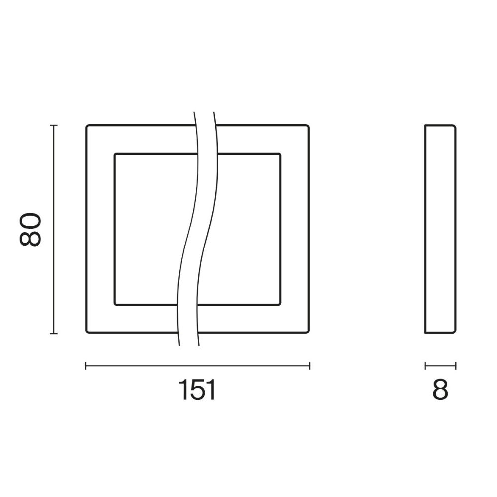 Рамка пластиковая Voltum S70 на 2 поста Графит глянцевый VLS100207 — изображение 5
