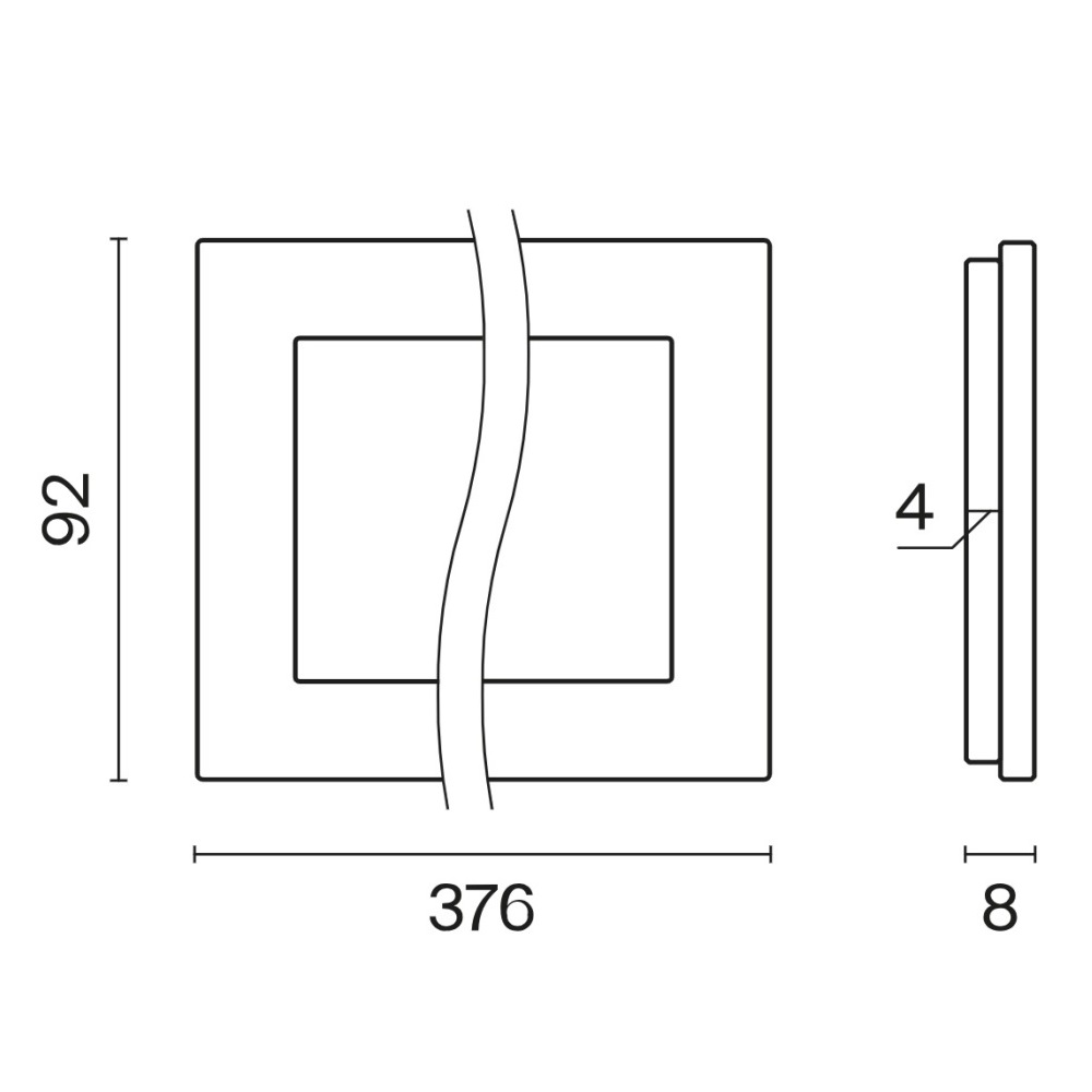 Рамка стеклянная Voltum S70 на 5 постов Сталь глянцевая VLS110505 — изображение 5