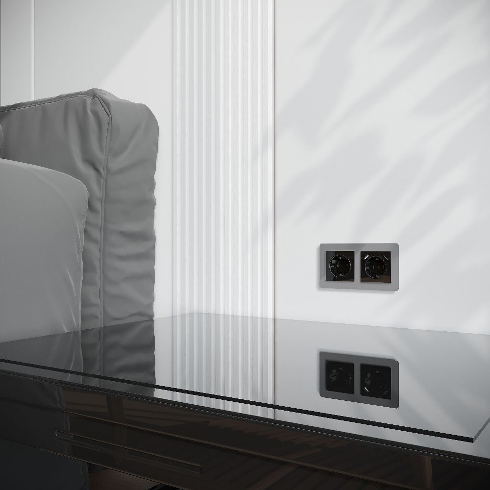 Накладка для розетки Werkel USB Черный W1179548 — изображение 2