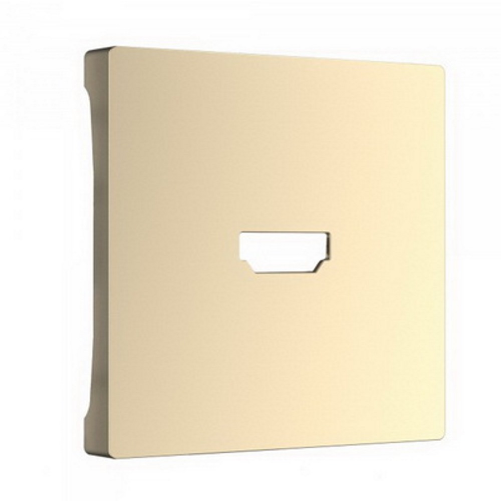 Накладка для розетки HDMI Werkel Шампань W1196011